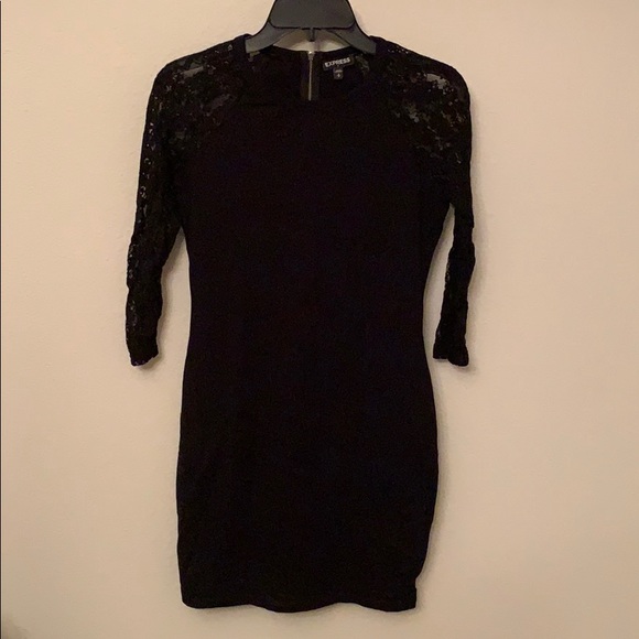 Express Black Dress - Picture 1 of 6